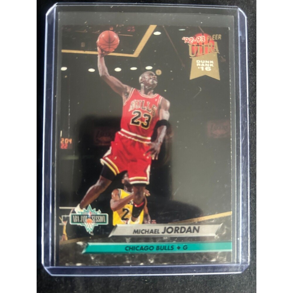 1992-93 Fleer Ultra - NBA Jam Session Michael Jordan #216